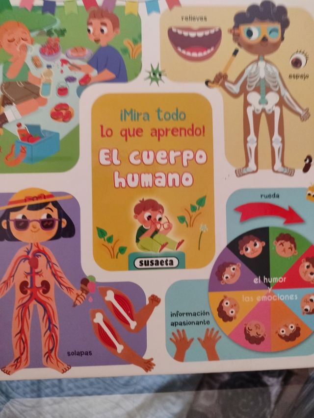 El cuerpo humano, libro infantil