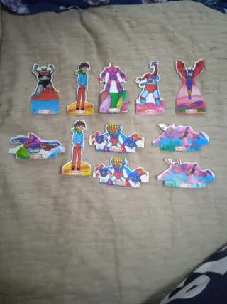 11 CROMOS TROQUELADOS MAZINGER Z 1978 PANRICO TOEI