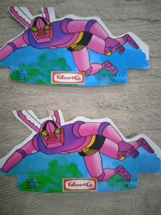 11 CROMOS TROQUELADOS MAZINGER Z 1978 PANRICO TOEI