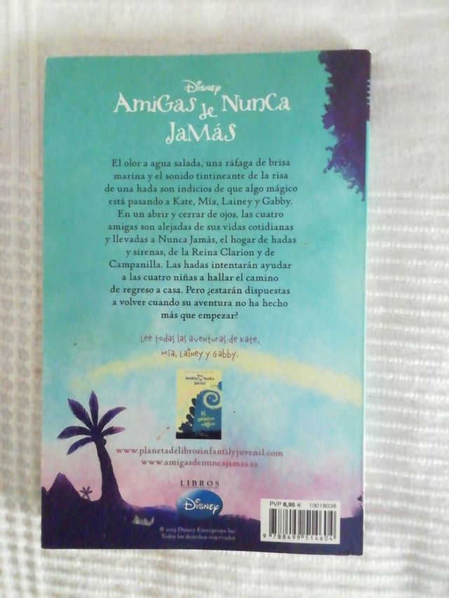 Libro amigas de nunca jamás