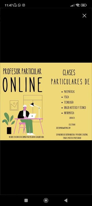 Clases particulares de Refuerzo  ESO