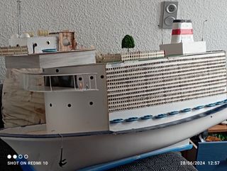 Se vende barco rc  o lo cambio 