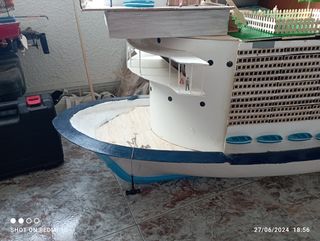Se vende barco rc  o lo cambio 