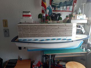 Se vende barco rc  o lo cambio 