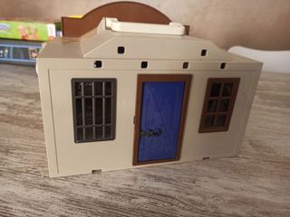  Playmobil Western banco y  oficina sheriff