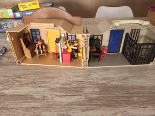  Playmobil Western banco y  oficina sheriff