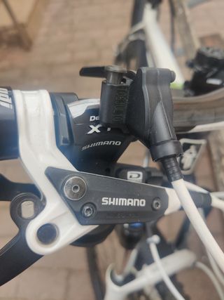Bicicleta Rockrider carbono ..