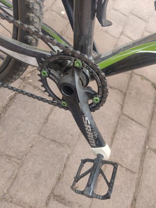 Bicicleta Rockrider carbono ..