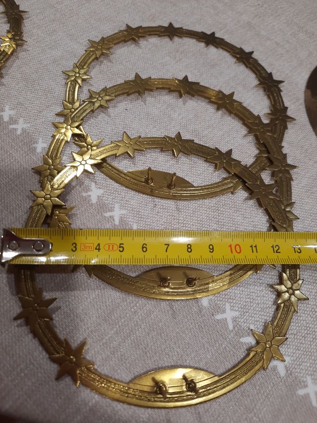 Corone per immagini religiose 20€ unitario