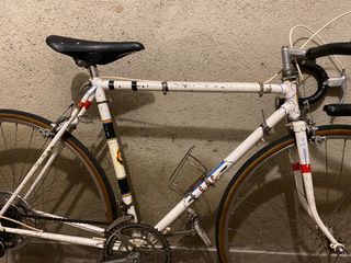 Bicicleta de carreras antigua GAC