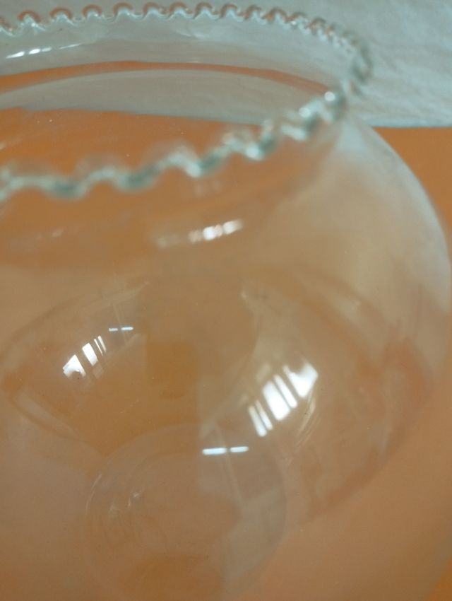 Boccia in vetro per pesci 