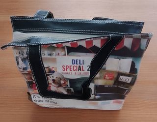 Bolso Mammoth Polipiel estampado perro Sin usar