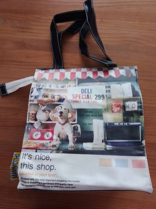 Bolso Mammoth Polipiel estampado perro Sin usar