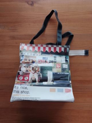 Bolso Mammoth Polipiel estampado perro Sin usar