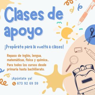 Clases particulares en verano