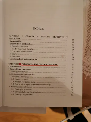 Medicina del trabajo.