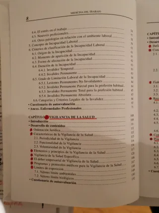 Medicina del trabajo.