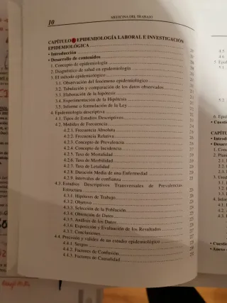 Medicina del trabajo.