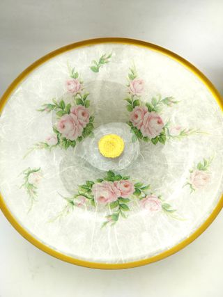 Frutero italiano cristal y papel de arroz