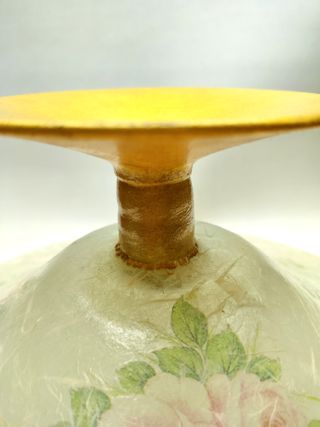 Frutero italiano cristal y papel de arroz