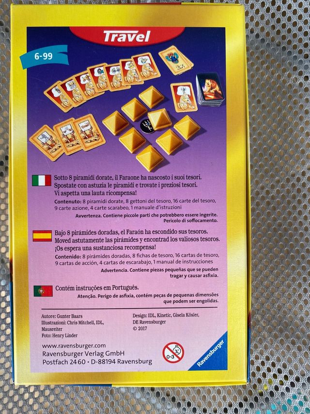 Juego de mesa Faraón