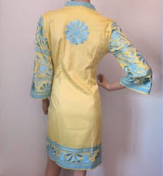 Vestido bordado Chatik Kertan