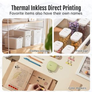 Mini etichettattrice portatile - ricarica usb