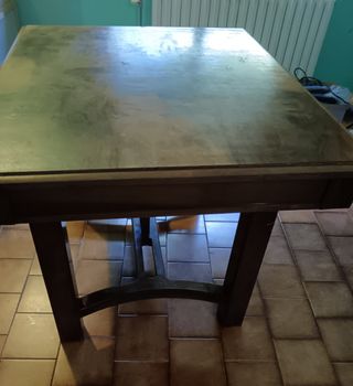 Tavolo da pranzo in legno da restauro