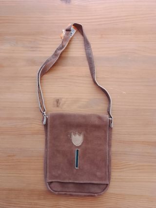 Bolso hombro Piel dibujo tulipán