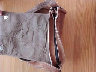 Bolso hombro Piel dibujo tulipán