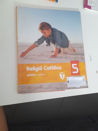 Libro de religión católica 5°primaria 