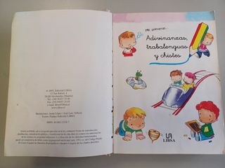 LIBRO MIS PRIMERAS ADIVINANZAS,TRABALENGUAS y CHI 