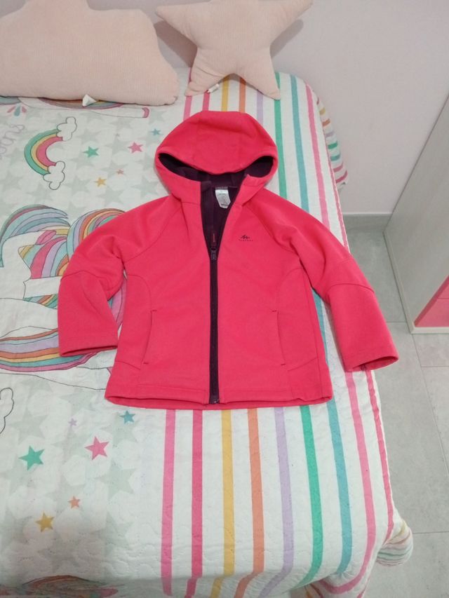 Chaqueta polar quechua niña 