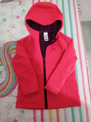Chaqueta polar quechua niña