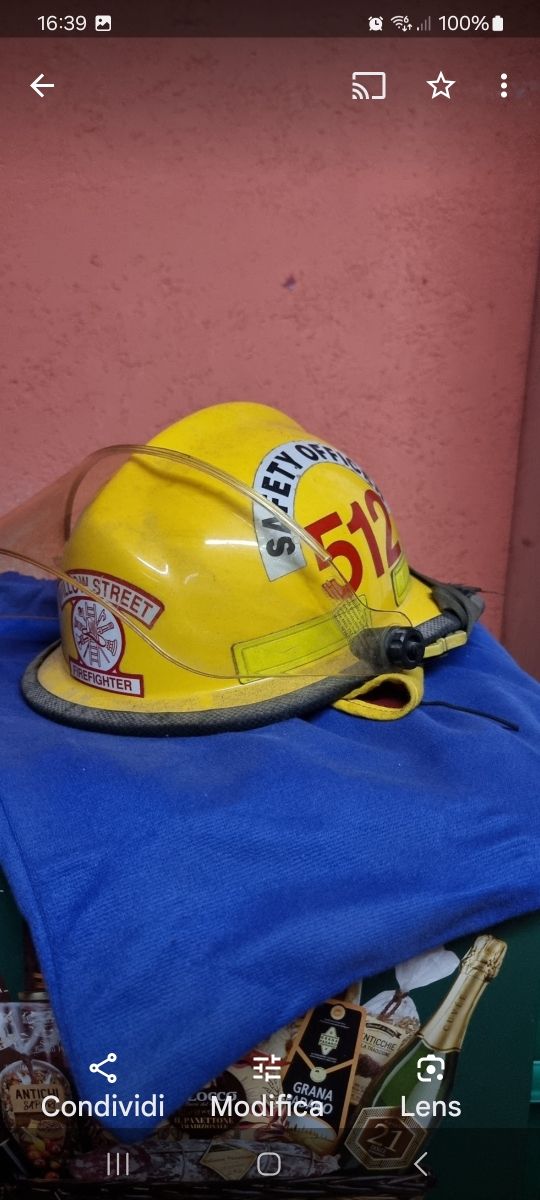 Elmetto vigili del fuoco Stati Uniti