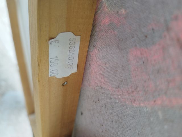 Cuadro desnudo a mano