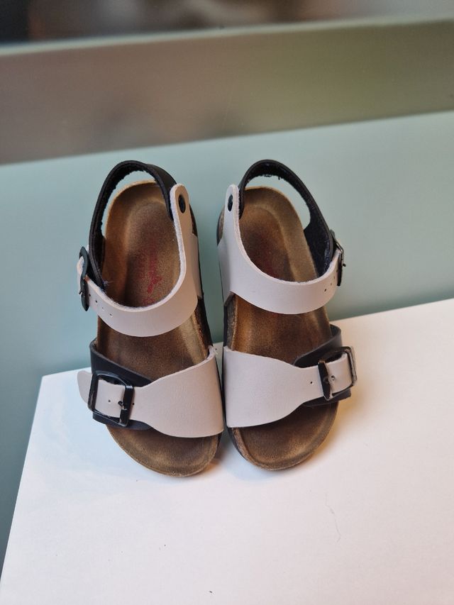 Sandali bicolore bionatura taglia 29