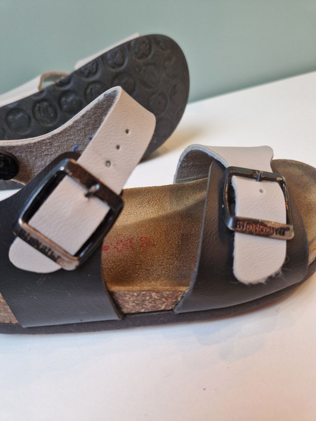 Sandali bicolore bionatura taglia 29