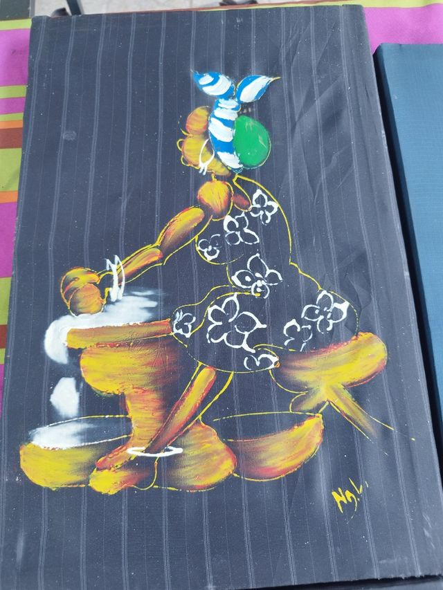 3 cuadros africanos cultura