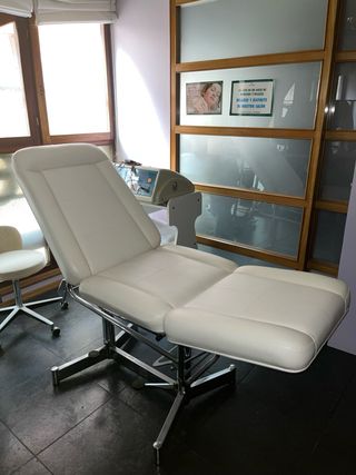 Camilla hidraulica de 3 cuerpos a pedal