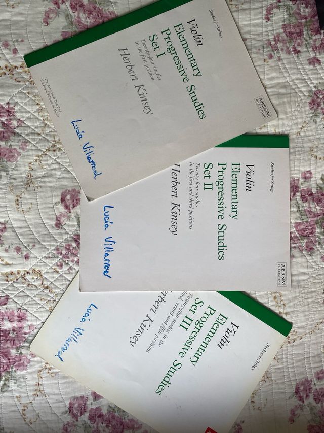 Libro Violin Elementary Progressive Studies