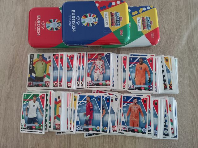 Cartas Match Attax Euro 2024