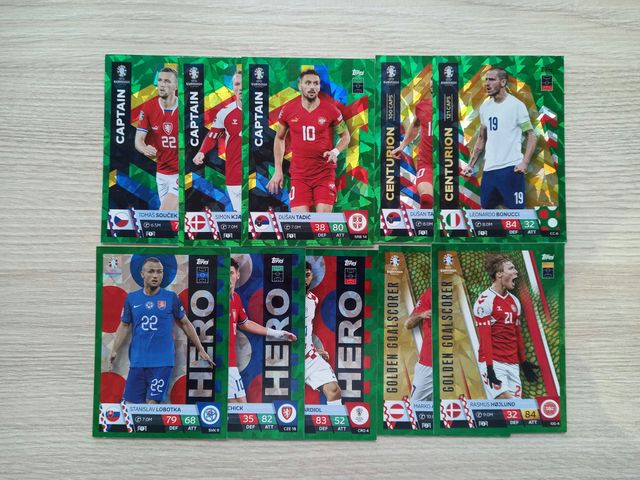 Cartas Match Attax Euro 2024