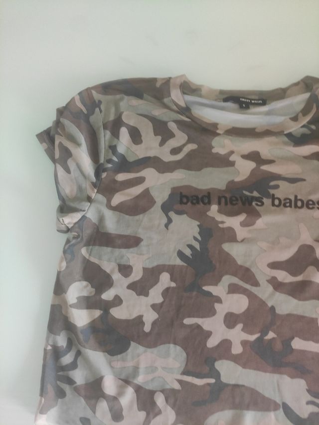 Maglietta Tally Weijl mimetico