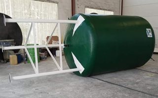 Depósito de poliéster/Tanque de agua/Cisterna