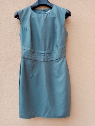 VESTIDO DE SEDA CON CHAQUETA