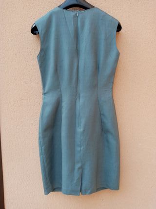 VESTIDO DE SEDA CON CHAQUETA