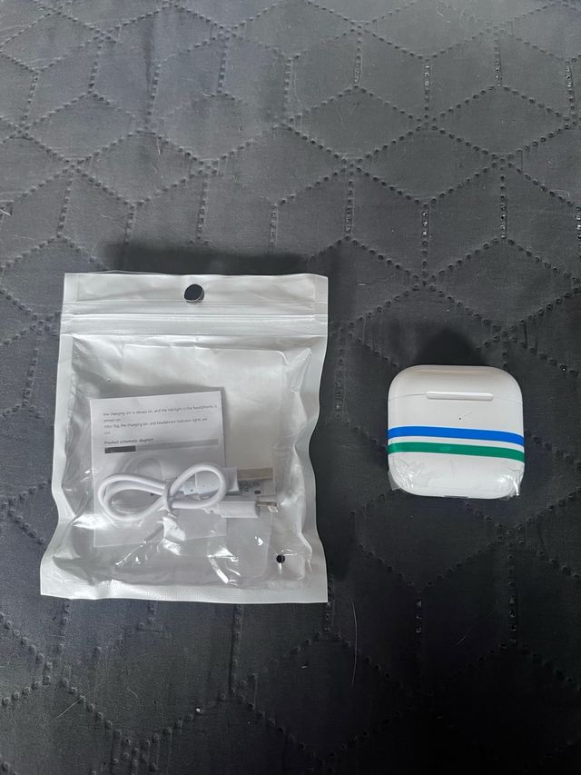 Auriculares inalámbricos con caja de carga