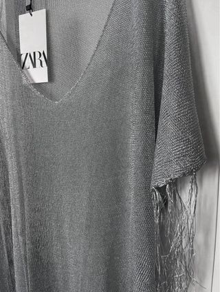 Maravilloso caftan plateado Nuevo