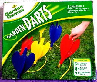 Dardos gigantes para jardín 